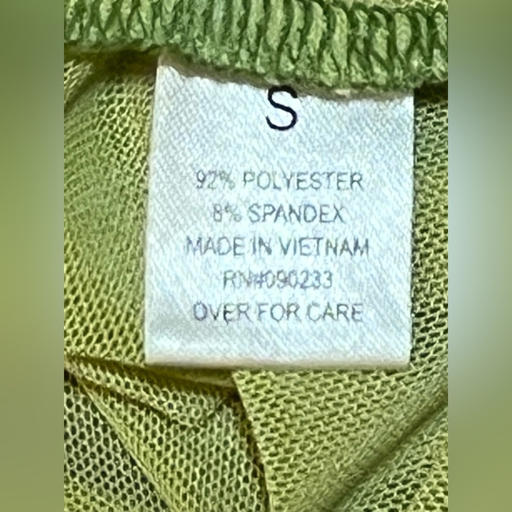 NWOT PacSun Two Toned Mesh Crop Top Small - Picture 5 of 5
